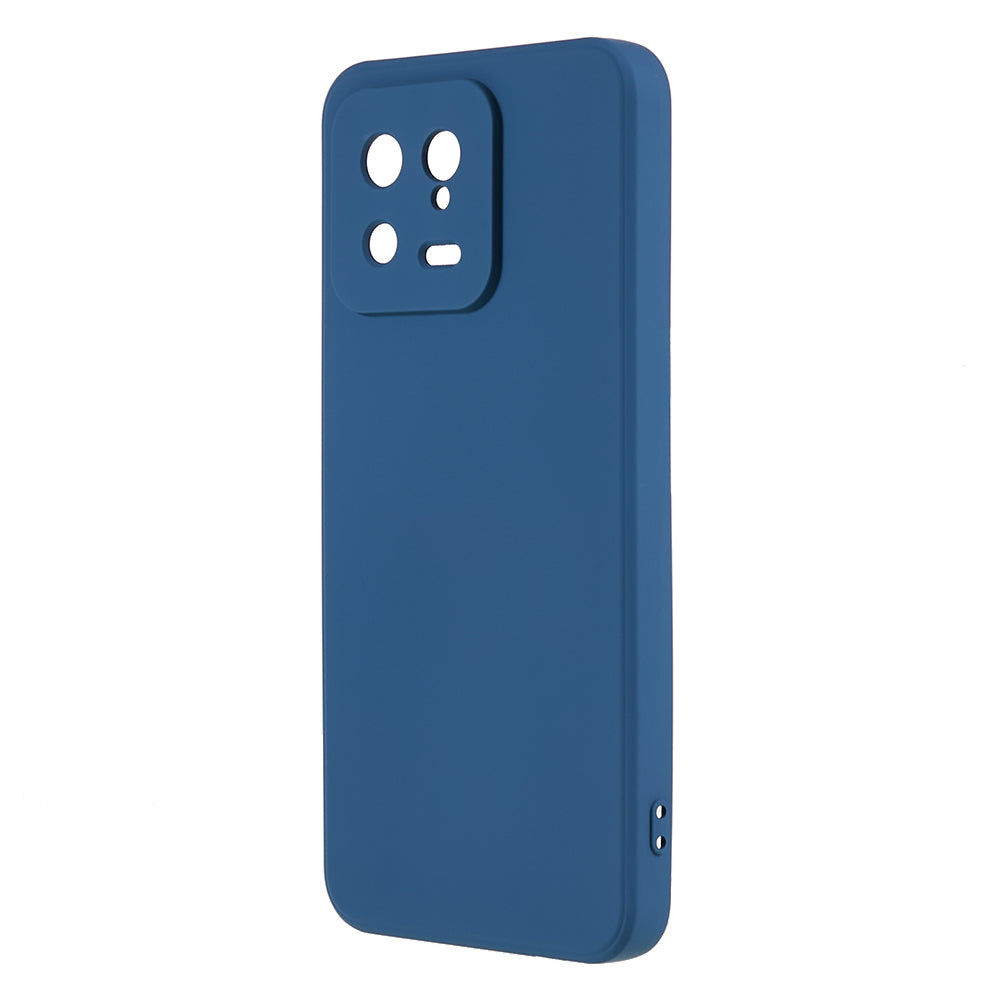 For Xiaomi 13 5G Anti-scratch TPU Phone Case Fiber Lining Rubberized Protective Cover