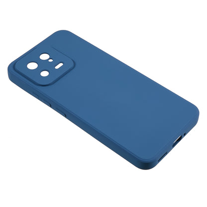 For Xiaomi 13 5G Anti-scratch TPU Phone Case Fiber Lining Rubberized Protective Cover