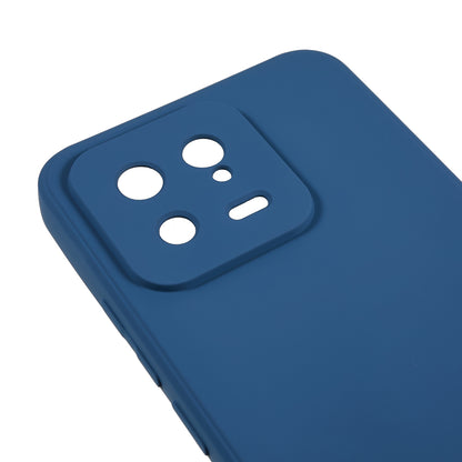 For Xiaomi 13 5G Anti-scratch TPU Phone Case Fiber Lining Rubberized Protective Cover