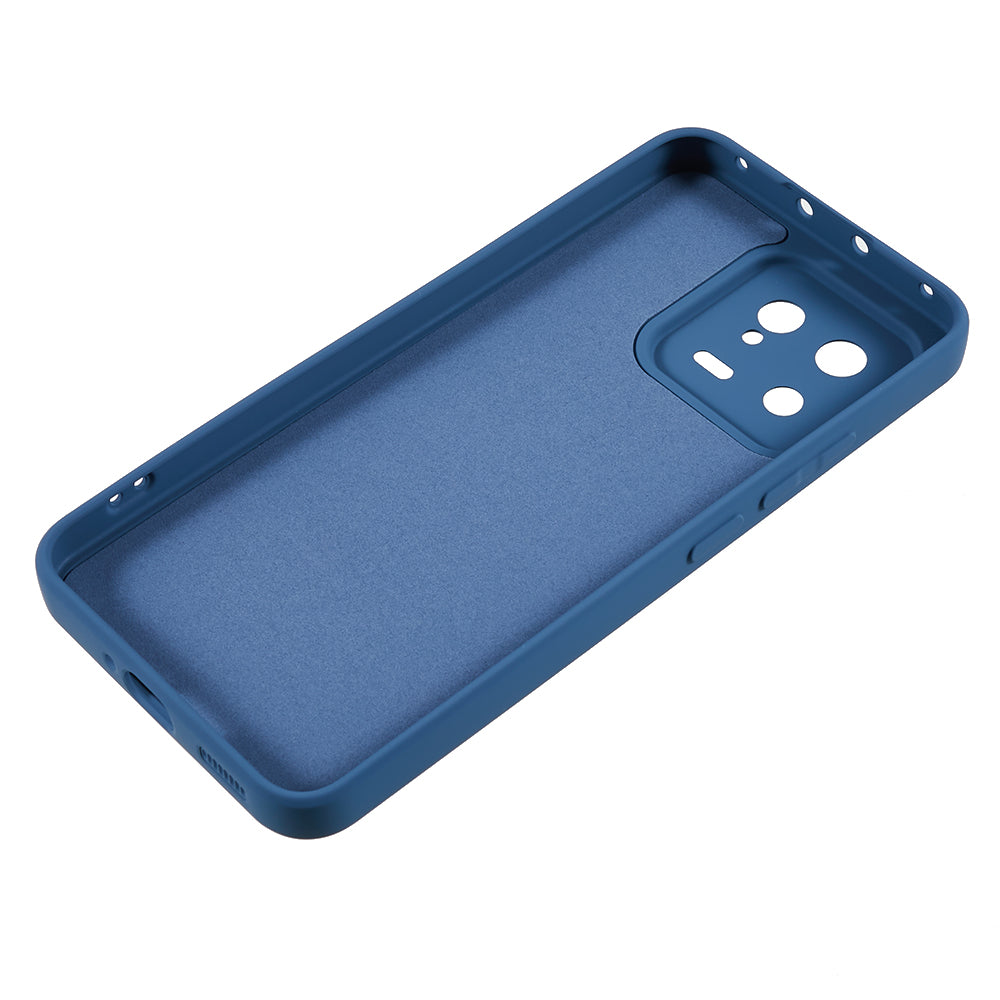 For Xiaomi 13 5G Anti-scratch TPU Phone Case Fiber Lining Rubberized Protective Cover