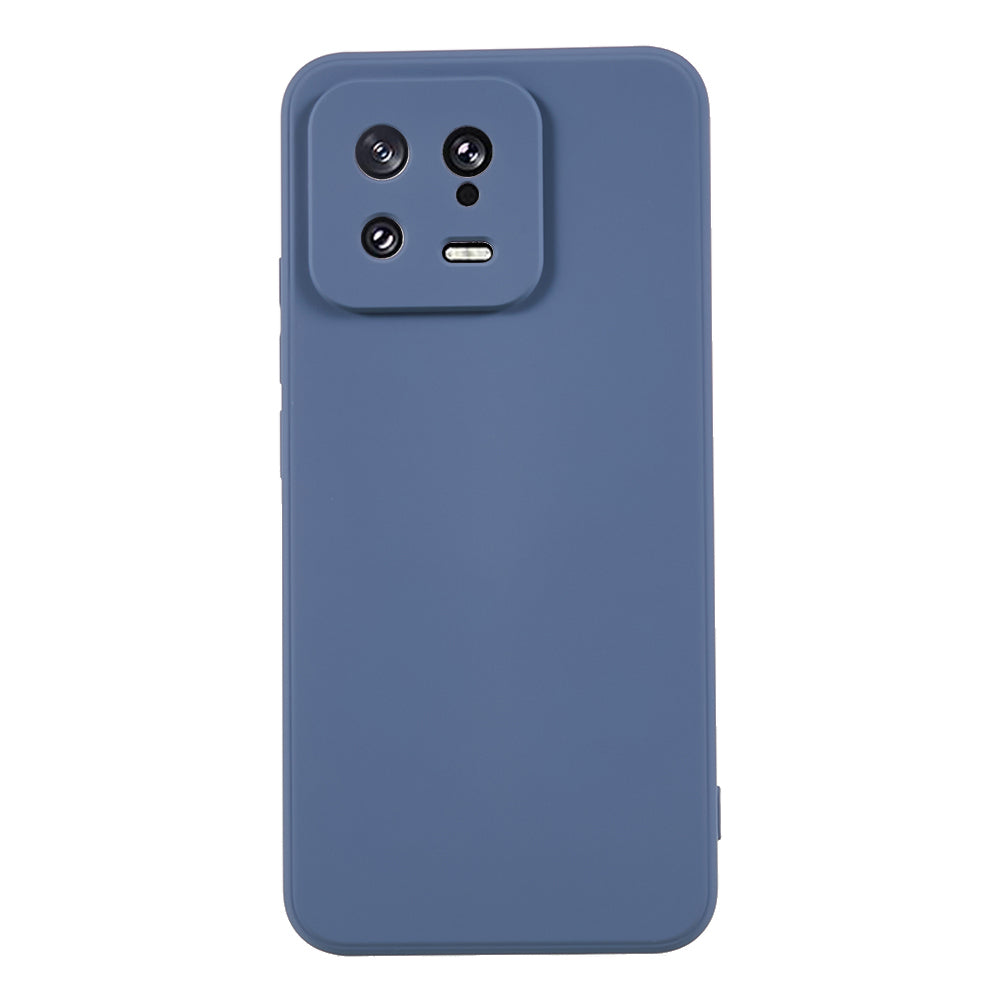 For Xiaomi 13 5G Anti-scratch TPU Phone Case Fiber Lining Rubberized Protective Cover