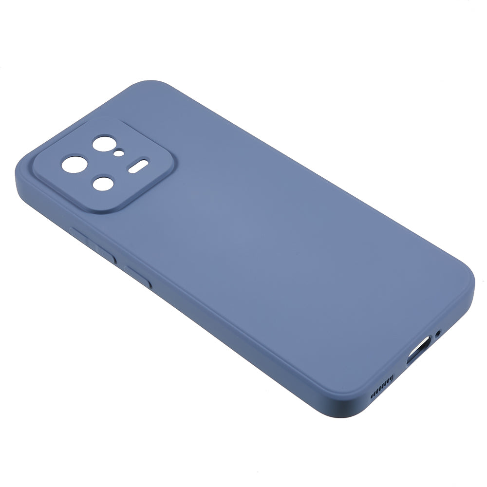For Xiaomi 13 5G Anti-scratch TPU Phone Case Fiber Lining Rubberized Protective Cover