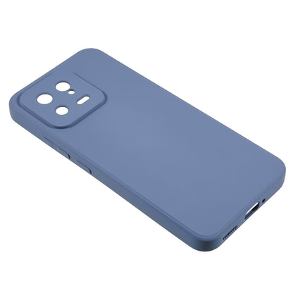For Xiaomi 13 5G Anti-scratch TPU Phone Case Fiber Lining Rubberized Protective Cover