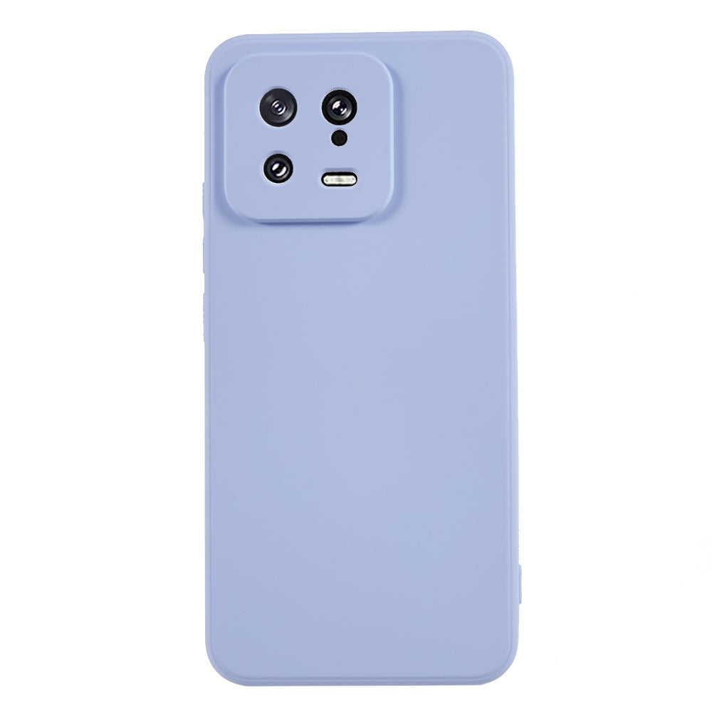 For Xiaomi 13 5G Anti-scratch TPU Phone Case Fiber Lining Rubberized Protective Cover