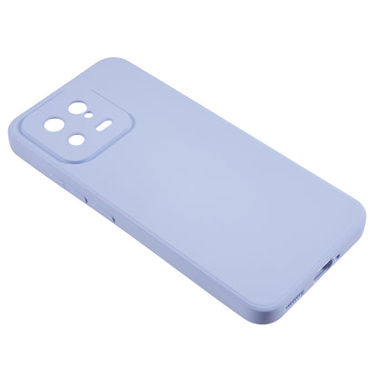 For Xiaomi 13 5G Anti-scratch TPU Phone Case Fiber Lining Rubberized Protective Cover