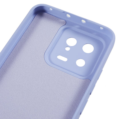For Xiaomi 13 5G Anti-scratch TPU Phone Case Fiber Lining Rubberized Protective Cover