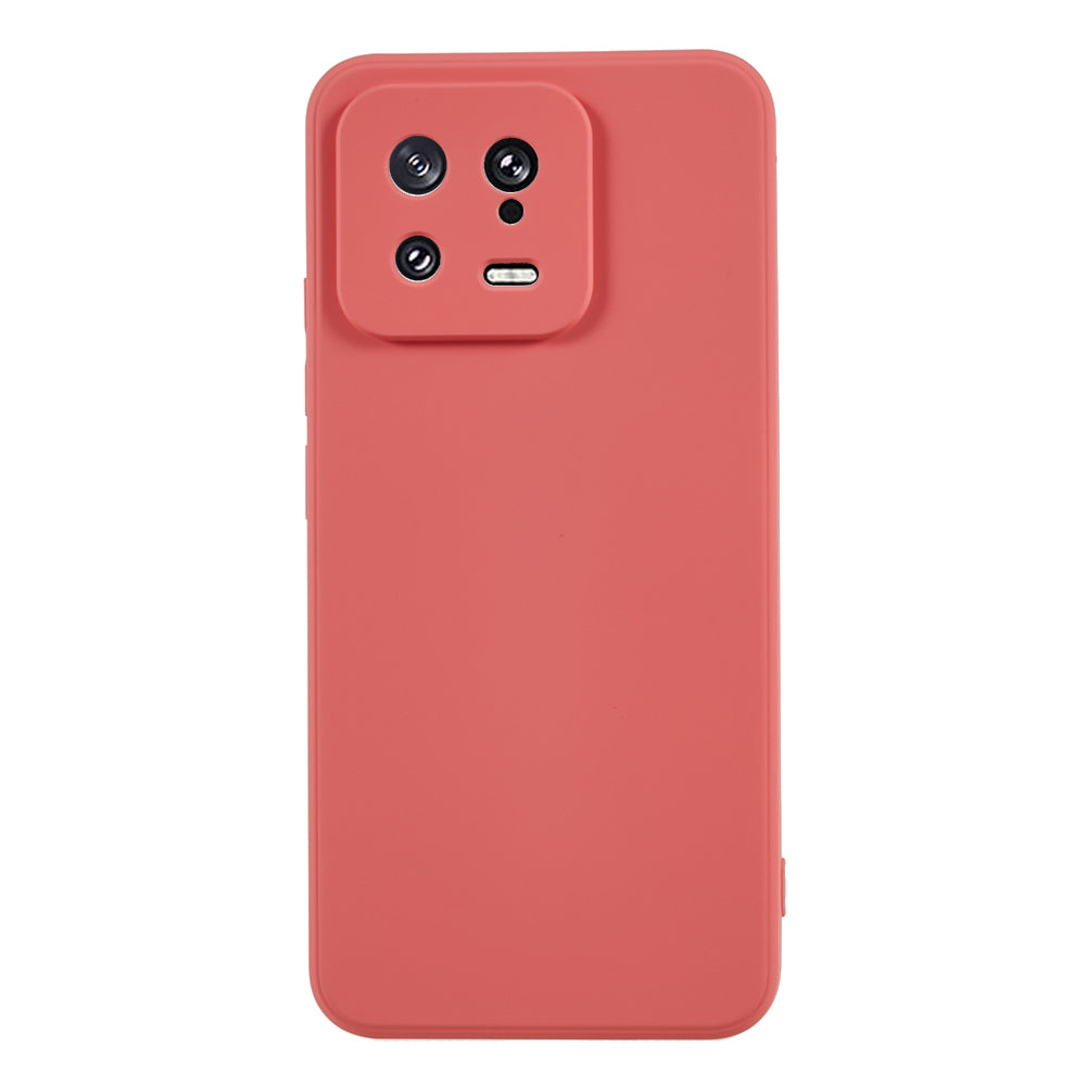 For Xiaomi 13 5G Anti-scratch TPU Phone Case Fiber Lining Rubberized Protective Cover