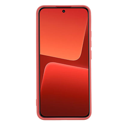 For Xiaomi 13 5G Anti-scratch TPU Phone Case Fiber Lining Rubberized Protective Cover