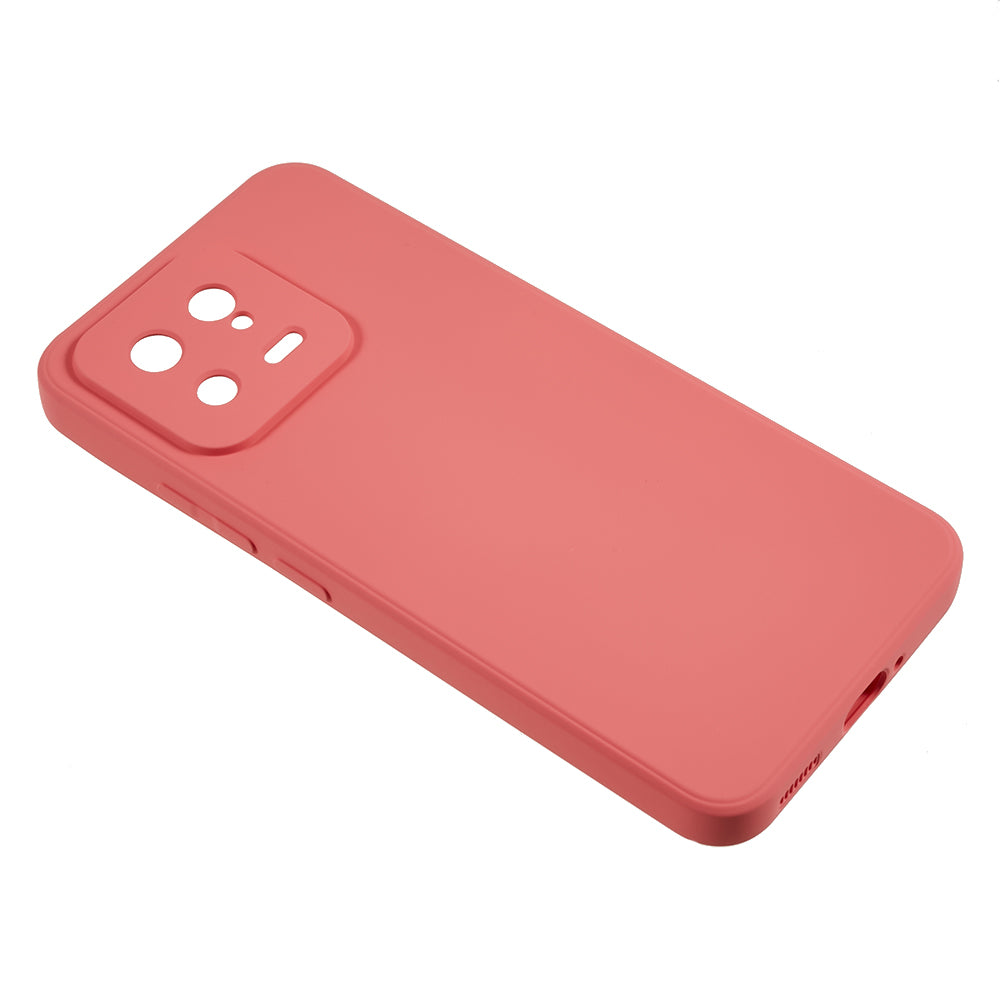 For Xiaomi 13 5G Anti-scratch TPU Phone Case Fiber Lining Rubberized Protective Cover