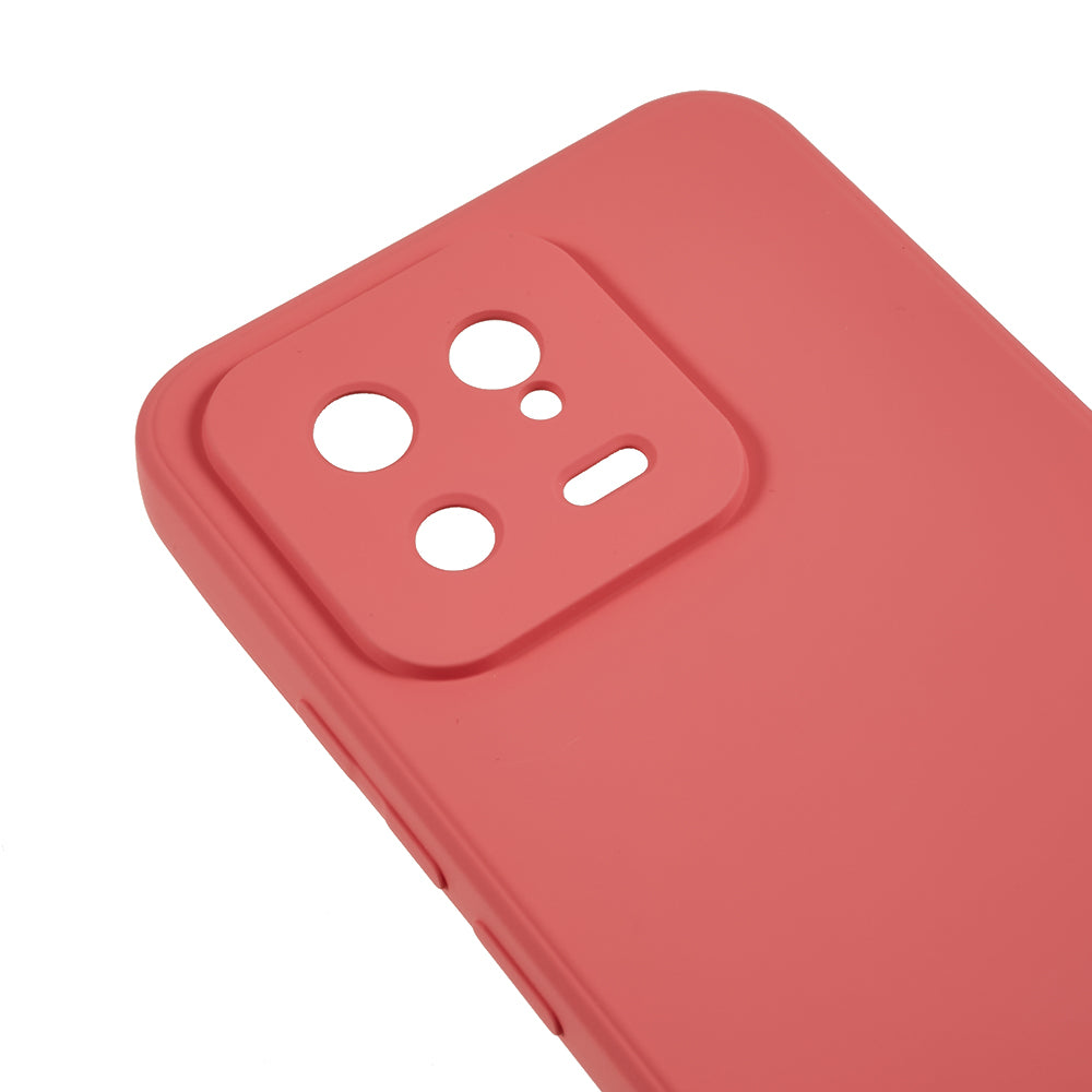 For Xiaomi 13 5G Anti-scratch TPU Phone Case Fiber Lining Rubberized Protective Cover