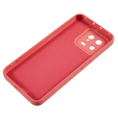 For Xiaomi 13 5G Anti-scratch TPU Phone Case Fiber Lining Rubberized Protective Cover