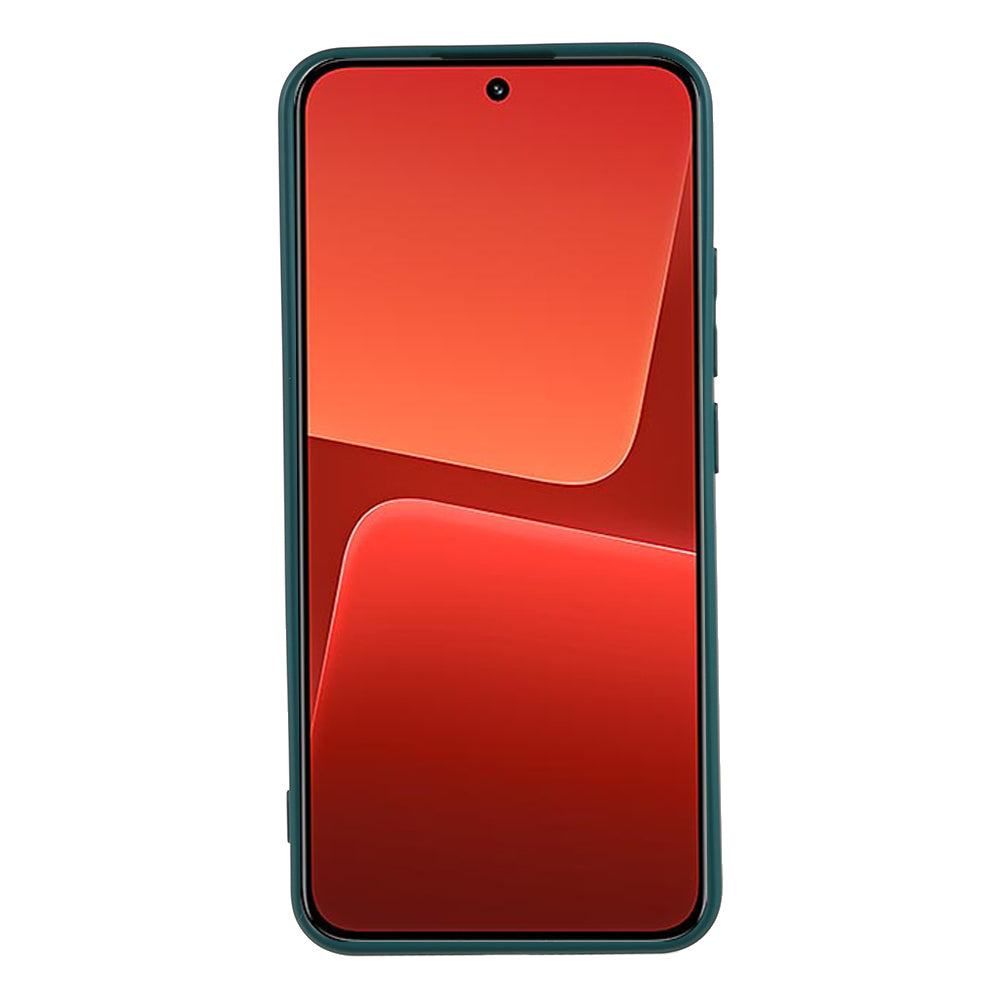 For Xiaomi 13 5G Anti-scratch TPU Phone Case Fiber Lining Rubberized Protective Cover