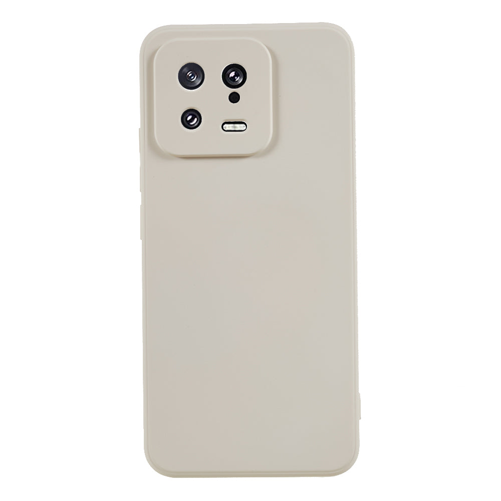 For Xiaomi 13 5G Anti-scratch TPU Phone Case Fiber Lining Rubberized Protective Cover