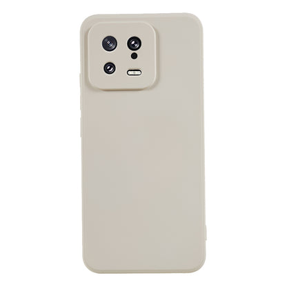 For Xiaomi 13 5G Anti-scratch TPU Phone Case Fiber Lining Rubberized Protective Cover