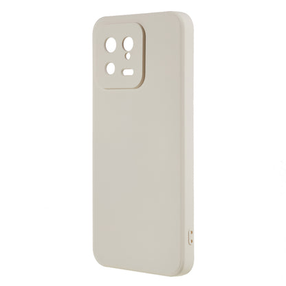 For Xiaomi 13 5G Anti-scratch TPU Phone Case Fiber Lining Rubberized Protective Cover