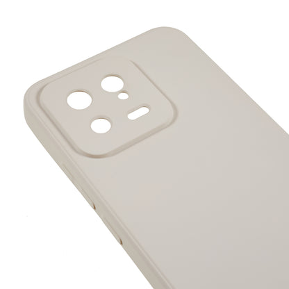 For Xiaomi 13 5G Anti-scratch TPU Phone Case Fiber Lining Rubberized Protective Cover