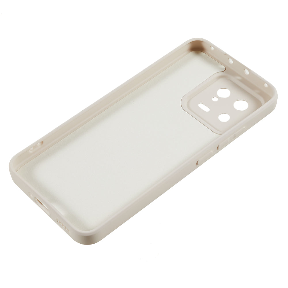 For Xiaomi 13 5G Anti-scratch TPU Phone Case Fiber Lining Rubberized Protective Cover