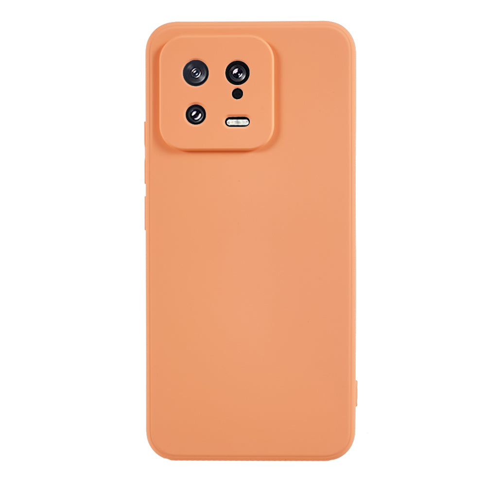 For Xiaomi 13 5G Anti-scratch TPU Phone Case Fiber Lining Rubberized Protective Cover