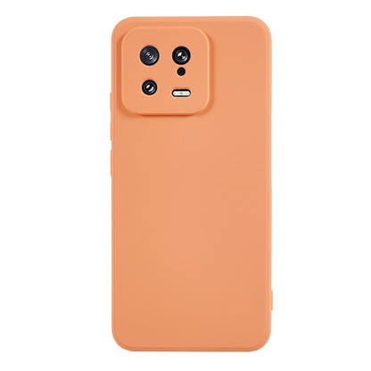 For Xiaomi 13 5G Anti-scratch TPU Phone Case Fiber Lining Rubberized Protective Cover