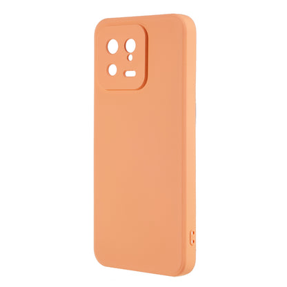 For Xiaomi 13 5G Anti-scratch TPU Phone Case Fiber Lining Rubberized Protective Cover