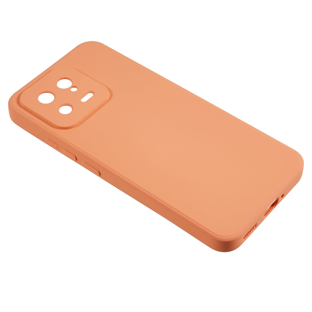 For Xiaomi 13 5G Anti-scratch TPU Phone Case Fiber Lining Rubberized Protective Cover