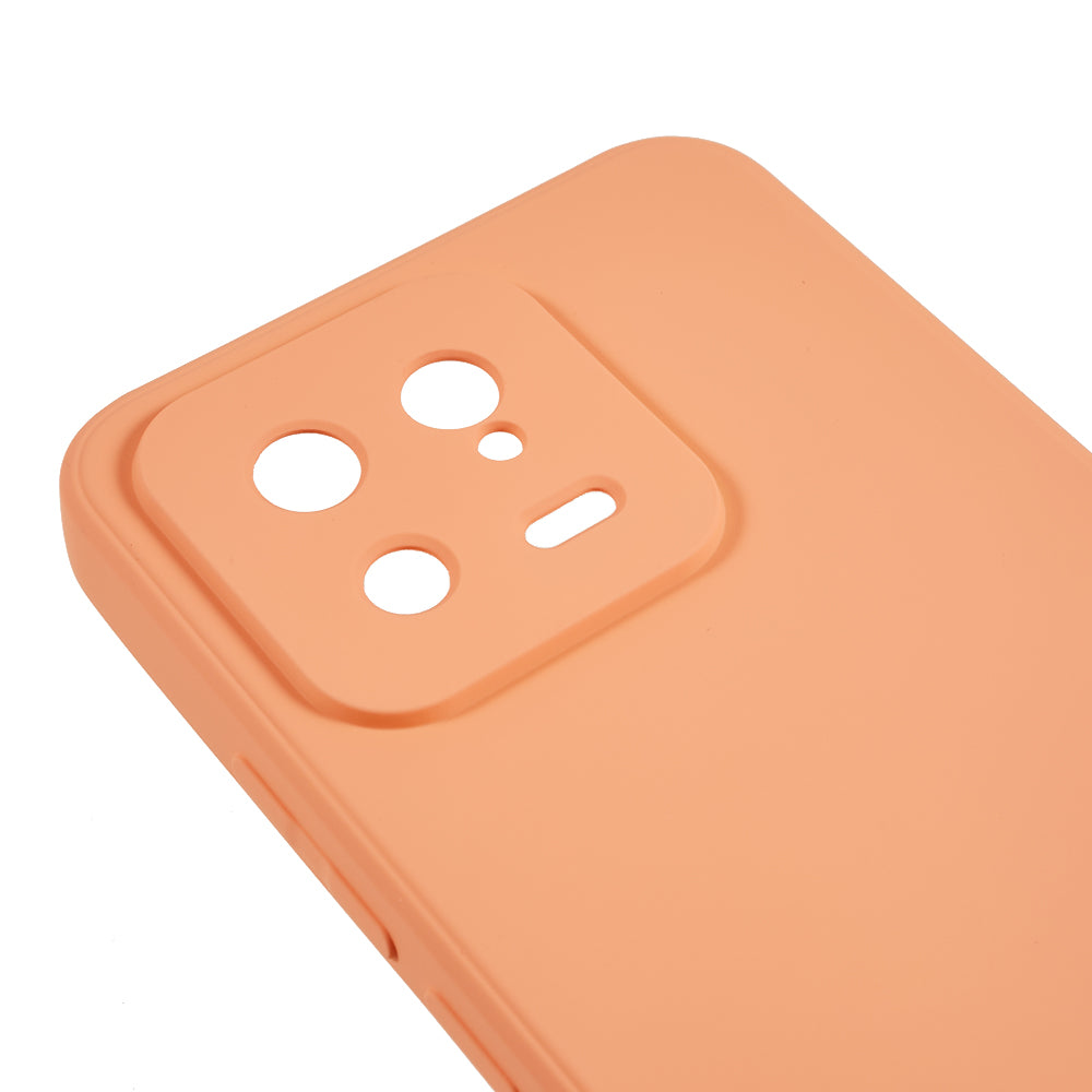 For Xiaomi 13 5G Anti-scratch TPU Phone Case Fiber Lining Rubberized Protective Cover