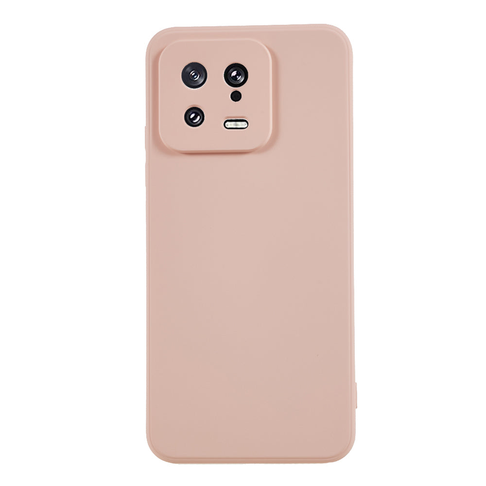 For Xiaomi 13 5G Anti-scratch TPU Phone Case Fiber Lining Rubberized Protective Cover