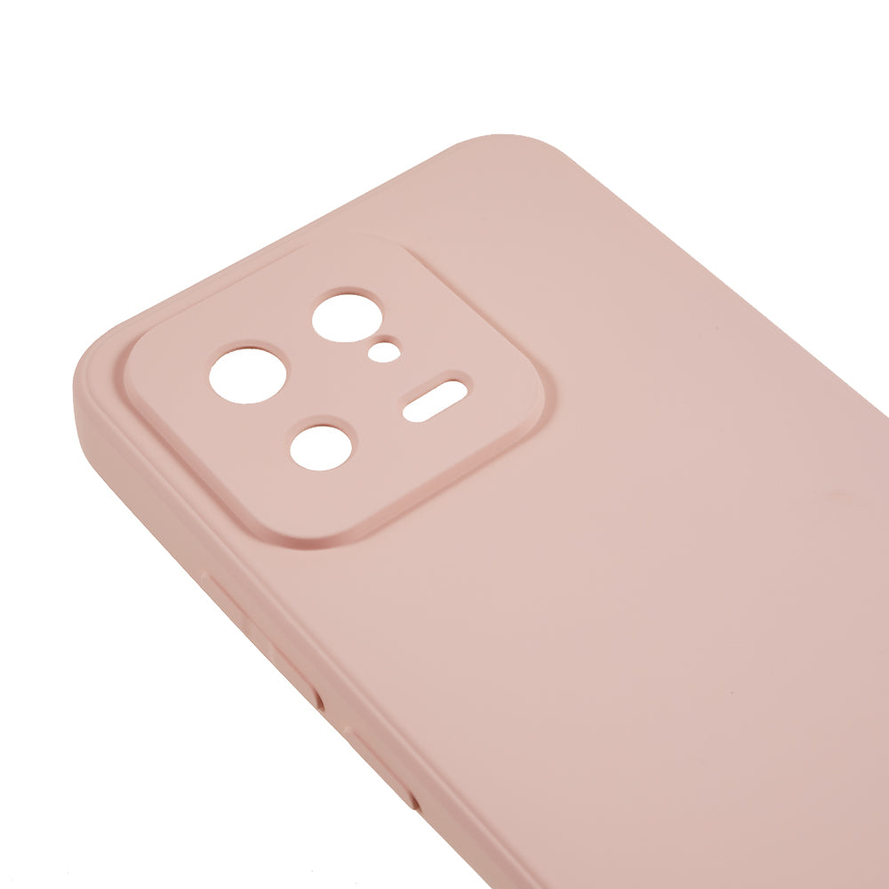 For Xiaomi 13 5G Anti-scratch TPU Phone Case Fiber Lining Rubberized Protective Cover