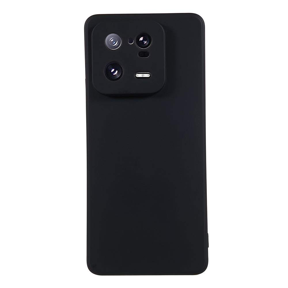For Xiaomi 13 Pro 5G Soft TPU Shockproof Case Fiber Lining Rubberized Phone Cover