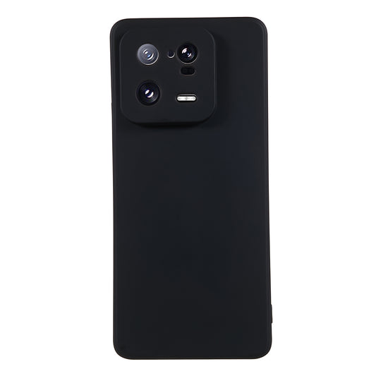For Xiaomi 13 Pro 5G Soft TPU Shockproof Case Fiber Lining Rubberized Phone Cover