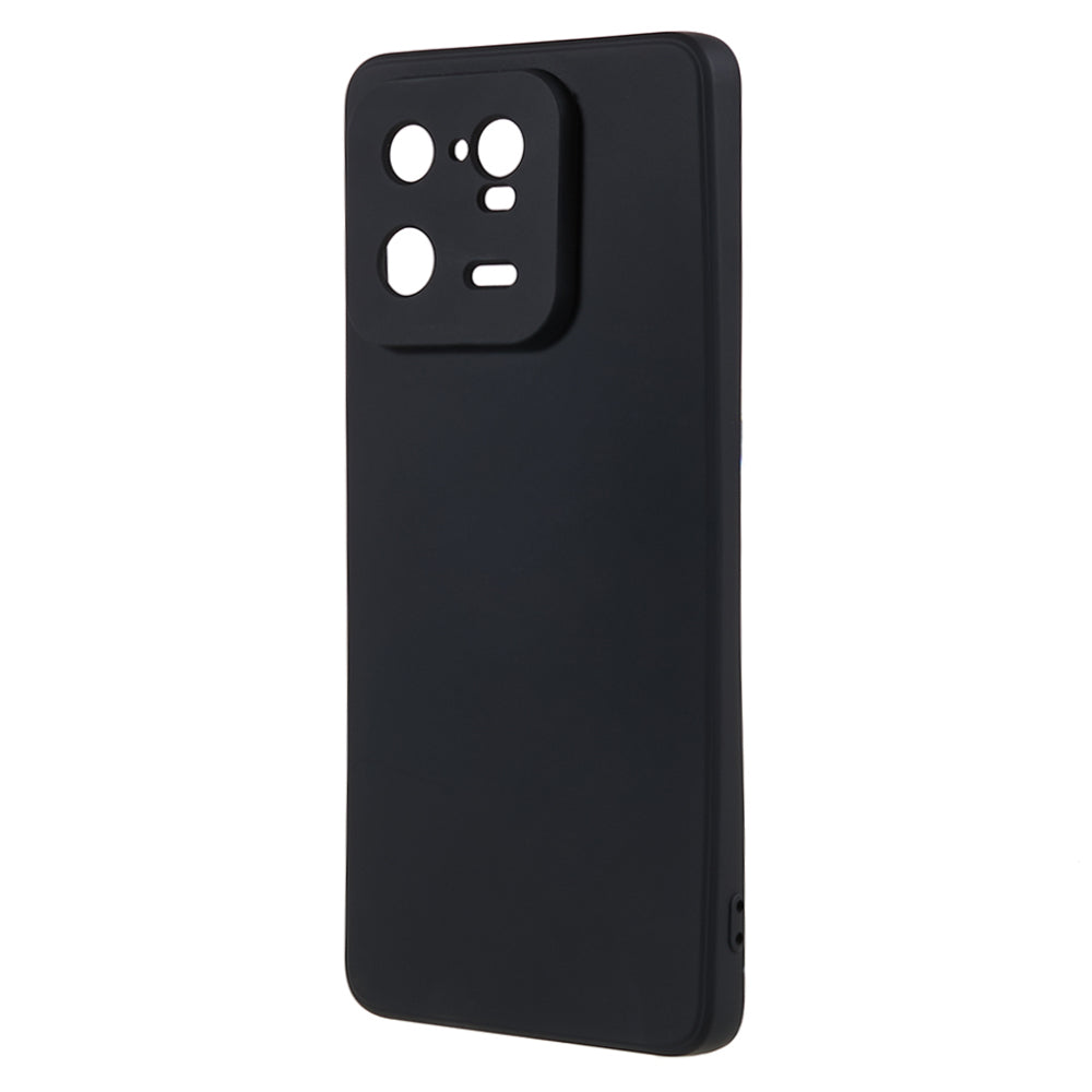 For Xiaomi 13 Pro 5G Soft TPU Shockproof Case Fiber Lining Rubberized Phone Cover