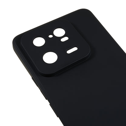 For Xiaomi 13 Pro 5G Soft TPU Shockproof Case Fiber Lining Rubberized Phone Cover
