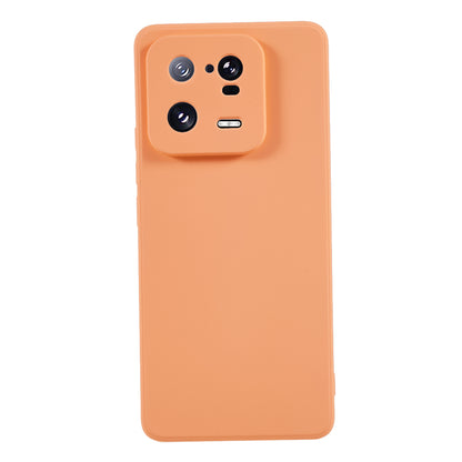 For Xiaomi 13 Pro 5G Soft TPU Shockproof Case Fiber Lining Rubberized Phone Cover