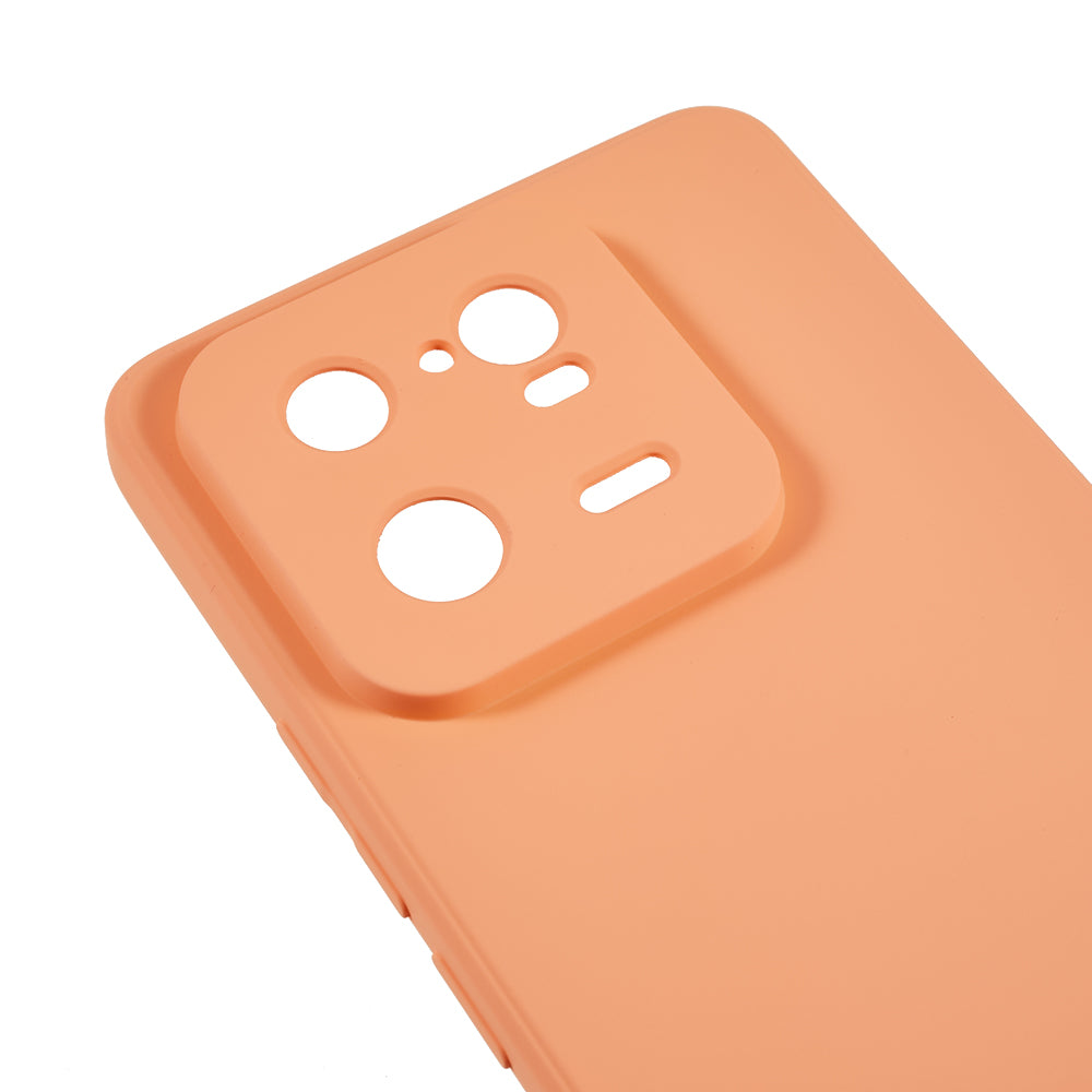 For Xiaomi 13 Pro 5G Soft TPU Shockproof Case Fiber Lining Rubberized Phone Cover