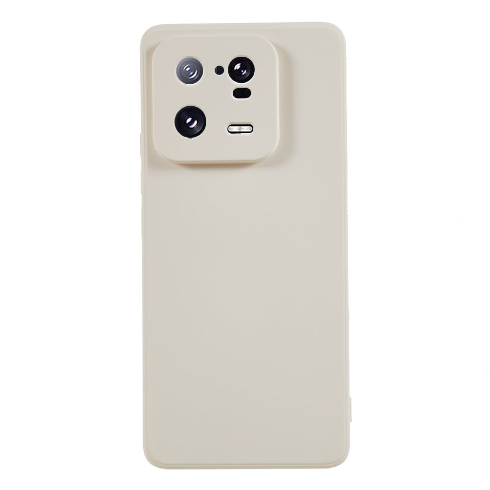 For Xiaomi 13 Pro 5G Soft TPU Shockproof Case Fiber Lining Rubberized Phone Cover