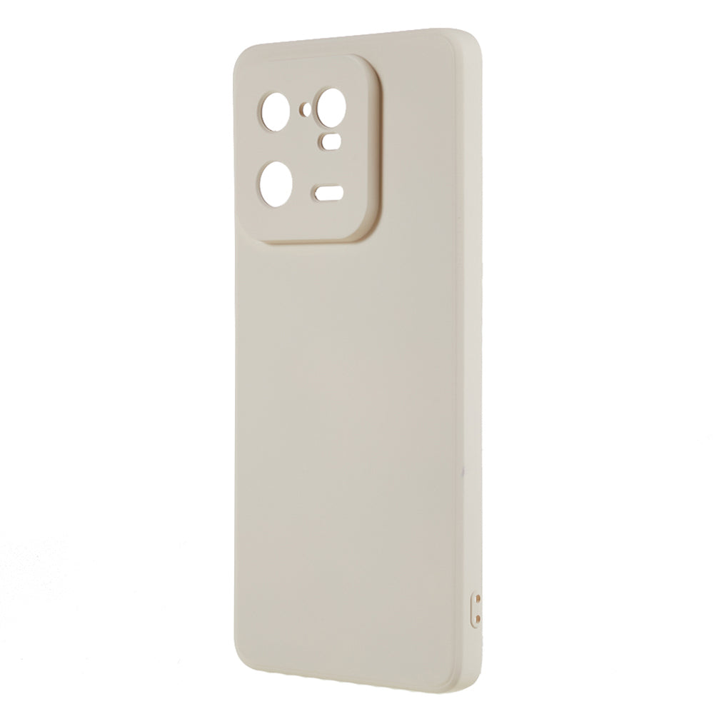 For Xiaomi 13 Pro 5G Soft TPU Shockproof Case Fiber Lining Rubberized Phone Cover
