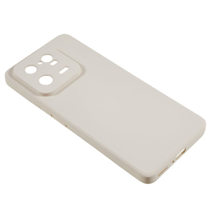 For Xiaomi 13 Pro 5G Soft TPU Shockproof Case Fiber Lining Rubberized Phone Cover