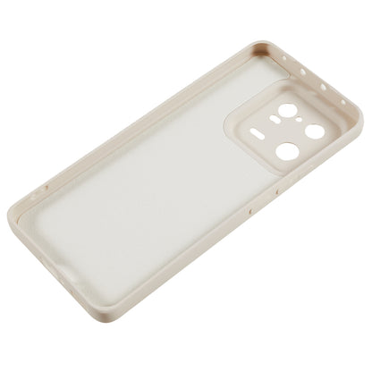 For Xiaomi 13 Pro 5G Soft TPU Shockproof Case Fiber Lining Rubberized Phone Cover