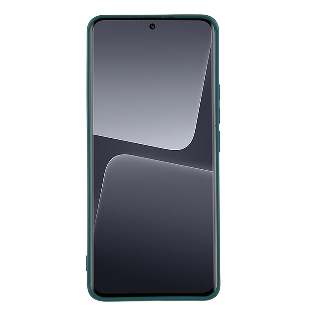 For Xiaomi 13 Pro 5G Soft TPU Shockproof Case Fiber Lining Rubberized Phone Cover