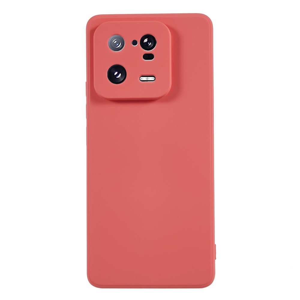 For Xiaomi 13 Pro 5G Soft TPU Shockproof Case Fiber Lining Rubberized Phone Cover