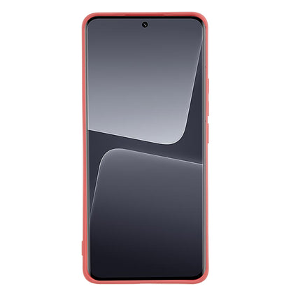 For Xiaomi 13 Pro 5G Soft TPU Shockproof Case Fiber Lining Rubberized Phone Cover