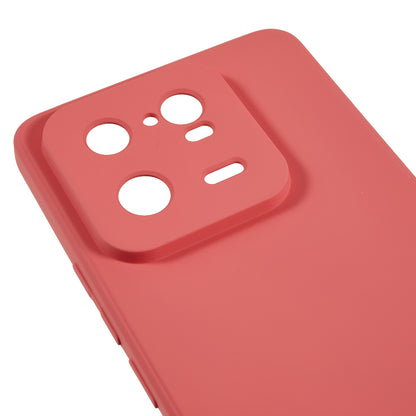 For Xiaomi 13 Pro 5G Soft TPU Shockproof Case Fiber Lining Rubberized Phone Cover