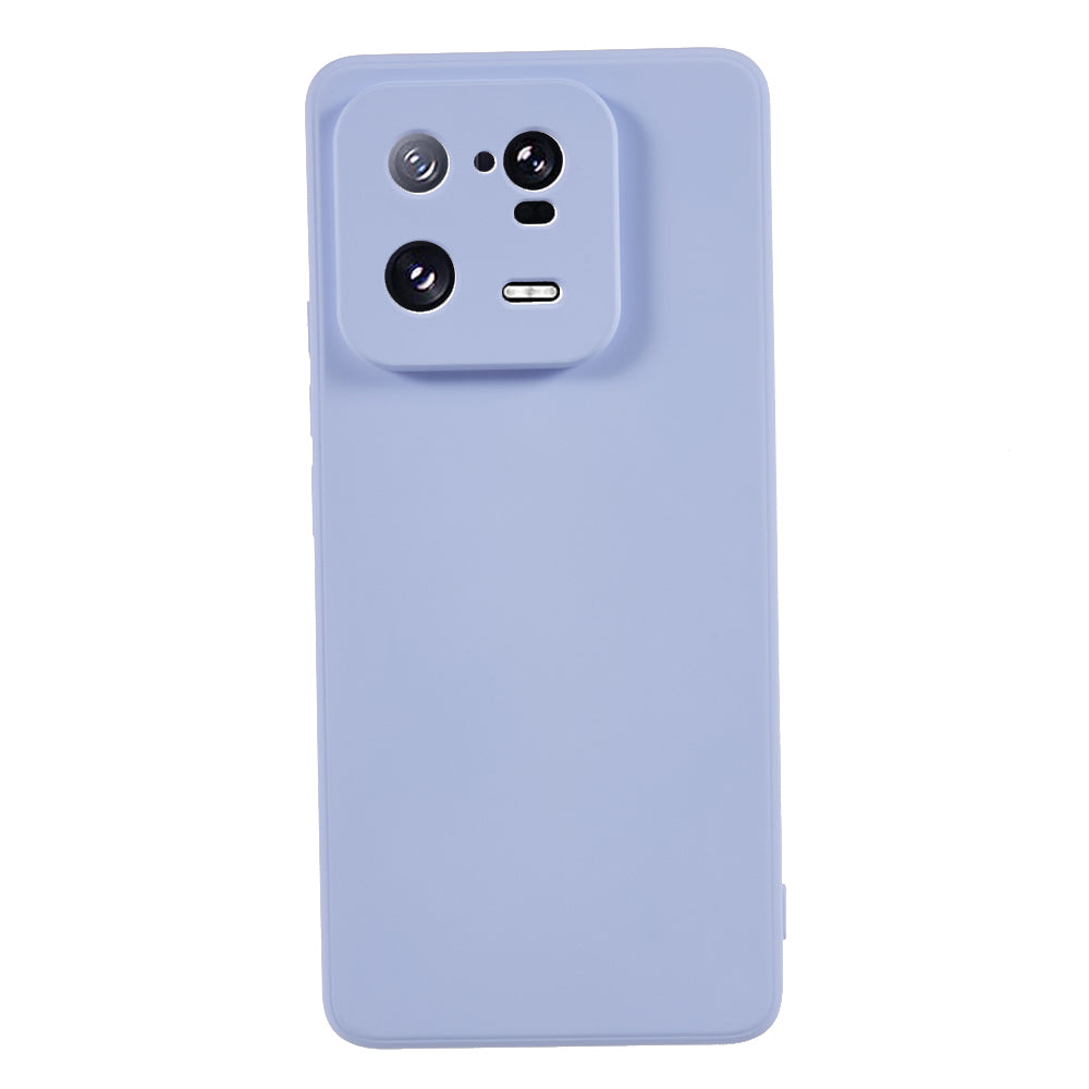 For Xiaomi 13 Pro 5G Soft TPU Shockproof Case Fiber Lining Rubberized Phone Cover