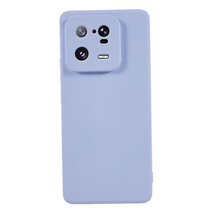 For Xiaomi 13 Pro 5G Soft TPU Shockproof Case Fiber Lining Rubberized Phone Cover