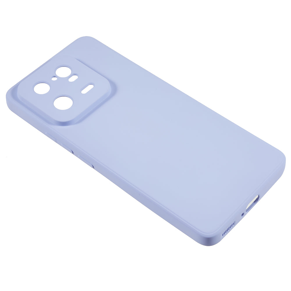 For Xiaomi 13 Pro 5G Soft TPU Shockproof Case Fiber Lining Rubberized Phone Cover