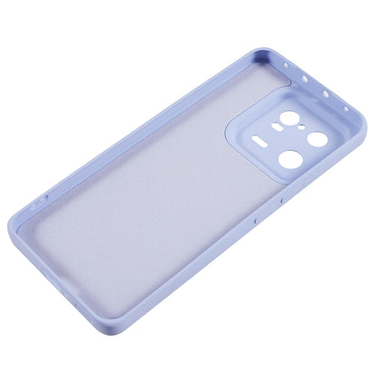 For Xiaomi 13 Pro 5G Soft TPU Shockproof Case Fiber Lining Rubberized Phone Cover