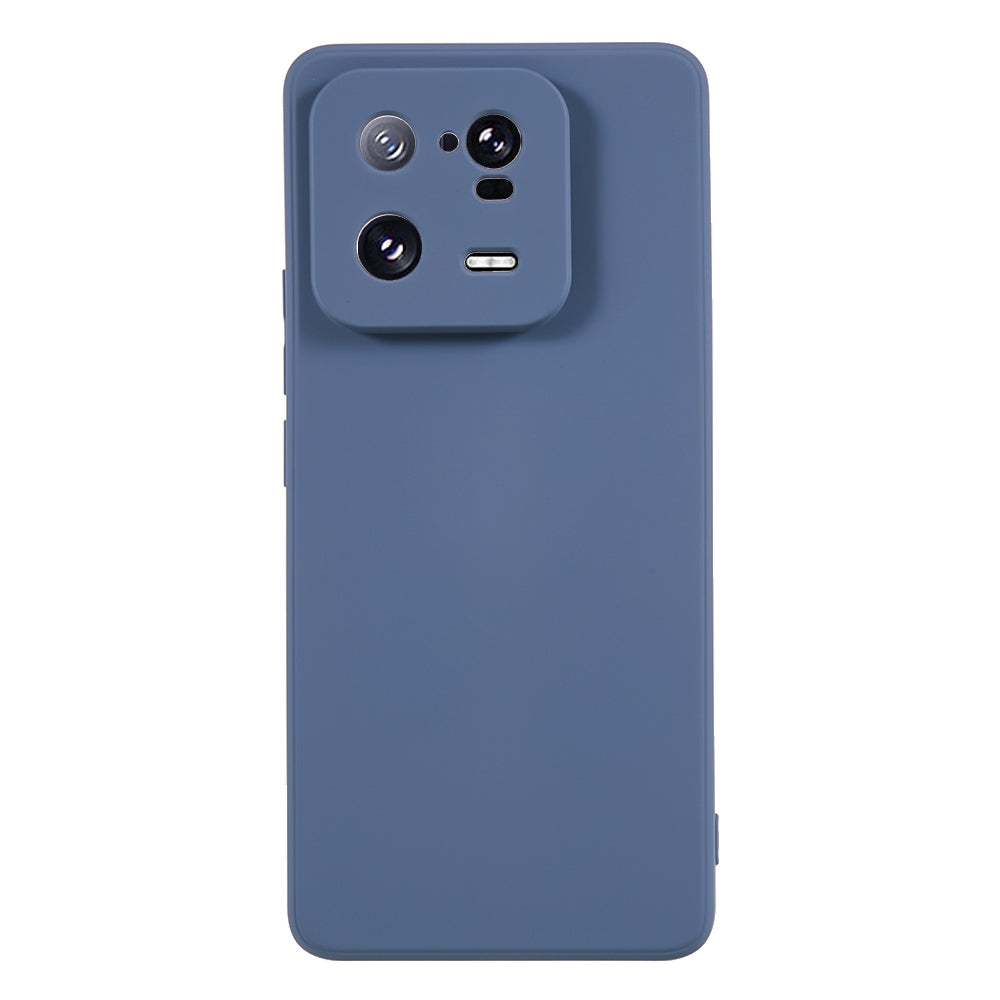 For Xiaomi 13 Pro 5G Soft TPU Shockproof Case Fiber Lining Rubberized Phone Cover