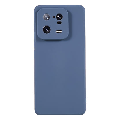 For Xiaomi 13 Pro 5G Soft TPU Shockproof Case Fiber Lining Rubberized Phone Cover