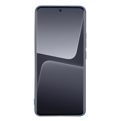For Xiaomi 13 Pro 5G Soft TPU Shockproof Case Fiber Lining Rubberized Phone Cover