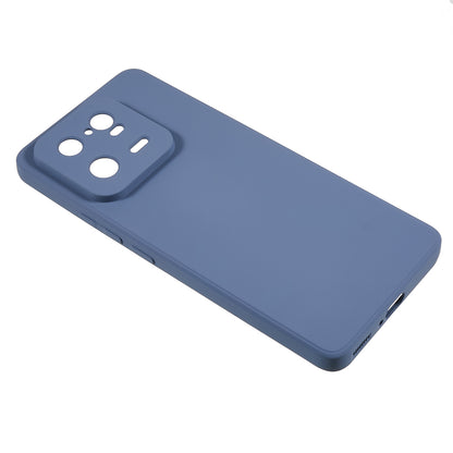 For Xiaomi 13 Pro 5G Soft TPU Shockproof Case Fiber Lining Rubberized Phone Cover